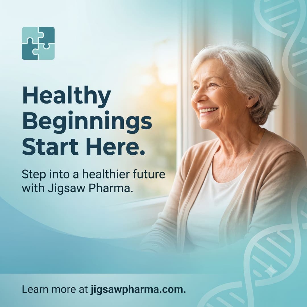 Finished post: New Year post for Jigsaw Pharma